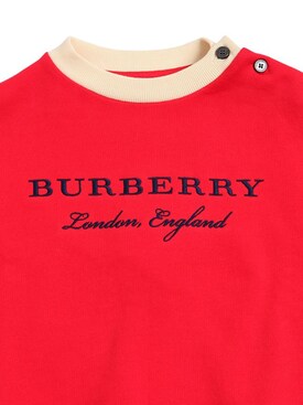 burberry hoodie kids white