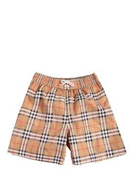 burberry shorts kids yellow