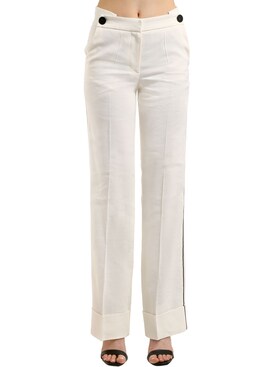 Moncler Pantalones Cropped morado Moncler Pantalones Cropped morado