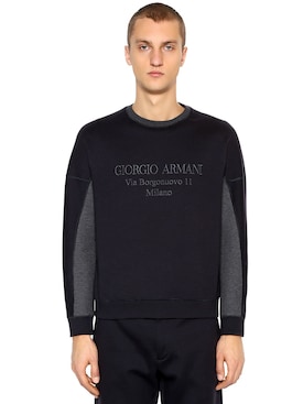 giorgio armani sweatshirts