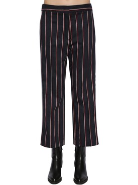 Moncler Pantalones Cropped morado Moncler Pantalones Cropped morado