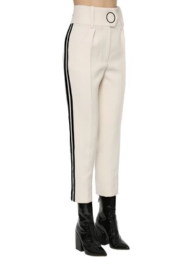 Moncler Pantalones Cropped morado Moncler Pantalones Cropped morado