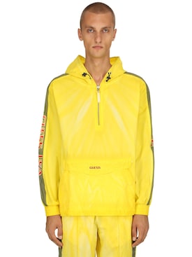 guess raincoat with hood