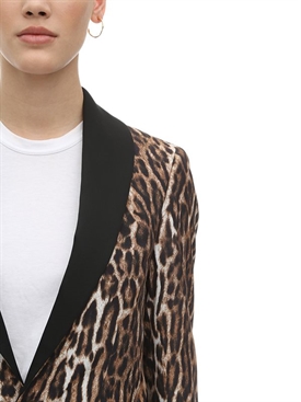 r13 leopard blazer