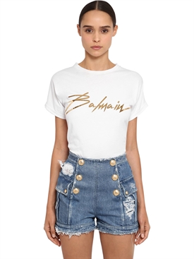 balmain - t-shirts - women - spring/summer 2019