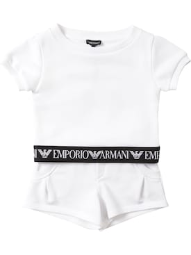 girls armani tops