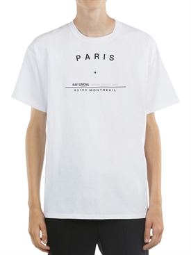 raf simons - t-shirt - uomo - primavera/estate 2019