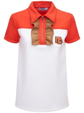 prada orange shirt