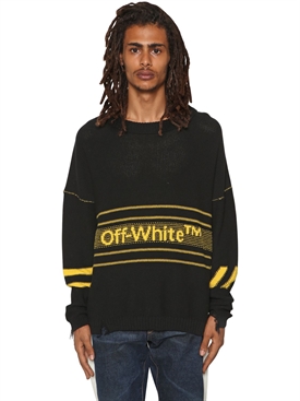 off white - strickwaren - herren - frühling/sommer 2019