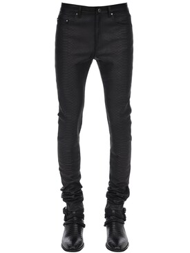 mens leather jeans for sale