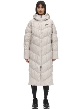 plumas nike mujer beige