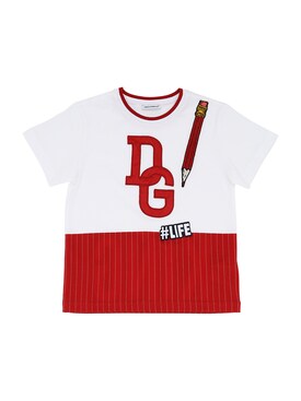 red and white dolce gabbana shirt