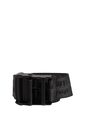 Off-White - Cintura in nylon 35mm - Nero | Luisaviaroma