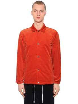 comme des garcons orange shirt