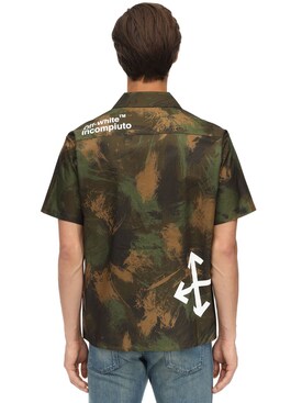off white camouflage t shirt