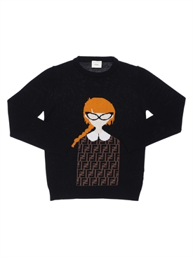 fendi - knitwear - kids-girls - fall/winter 2019