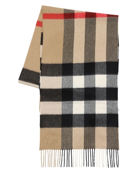 burberry half mega check scarf