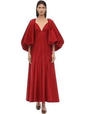 khaite red dress