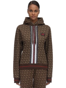 burberry hoodie womens brown