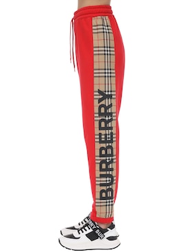 burberry pants womens red