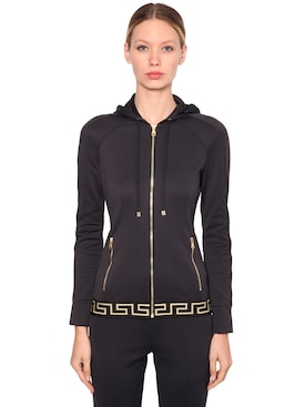 versace hoodie women's