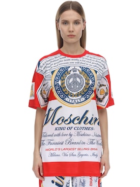 moschino t shirt women's sale