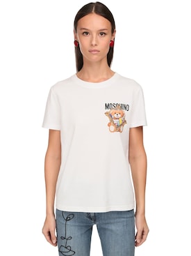 moschino t-shirt women's sale