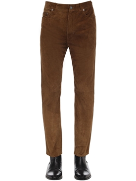 saint laurent leather pants mens
