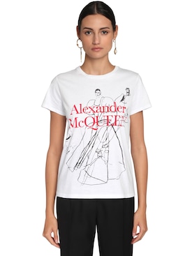 alexander mcqueen women's t shirt