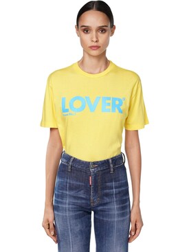 Yellow PEPSI T-SHIRT Dsquared2 T-shirts Yellow PEPSI T-SHIRT Dsquared2 T-shirts
