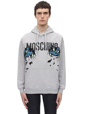 moschino hoodie mens sale