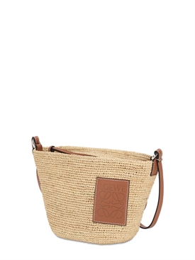 loewe raffia pochette