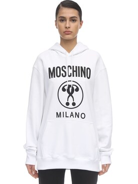 moschino sweatshirt womens sale