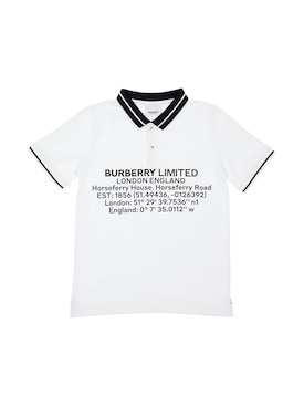 boys burberry polo shirt