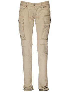 tan biker jeans