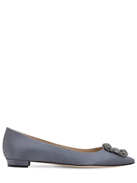 manolo blahnik ballerina mules