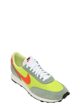 Nike - Daybreak sneakers - Lime/Orange 