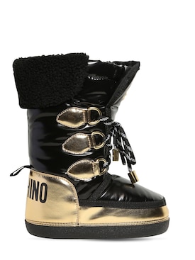 girls moschino boots