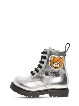 girls moschino boots