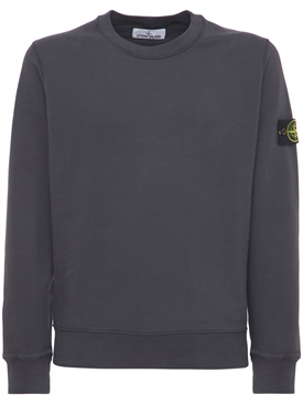 stone island jumper mens black