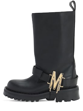 moschino boots womens