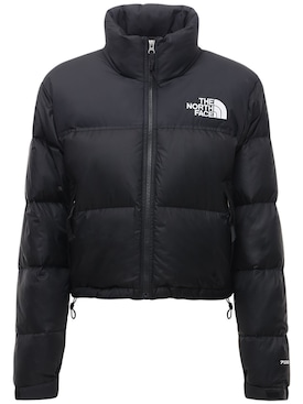 north face nuptse jacket womens cropped