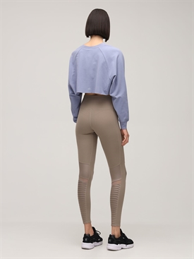waist moto leggings - Gravel/Gravel G 