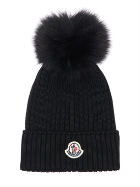 moncler bobble hat kids