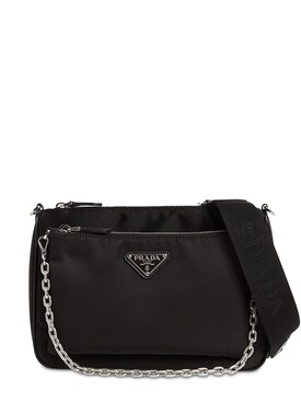 prada fishnet bag