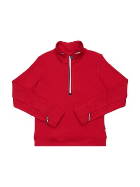 moncler red sweatshirt