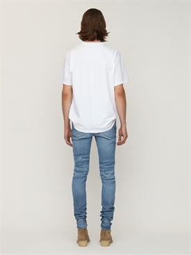 Hawaiian patch cotton denim jeans 