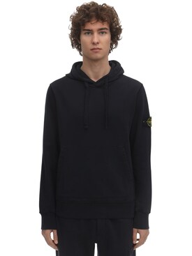 black stone island sweatshirt mens