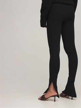Khaite - Roonie viscose leggings w 