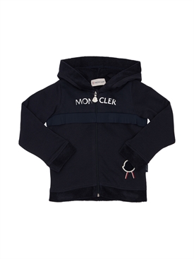 Moncler - Cotton sweatshirt hoodie 